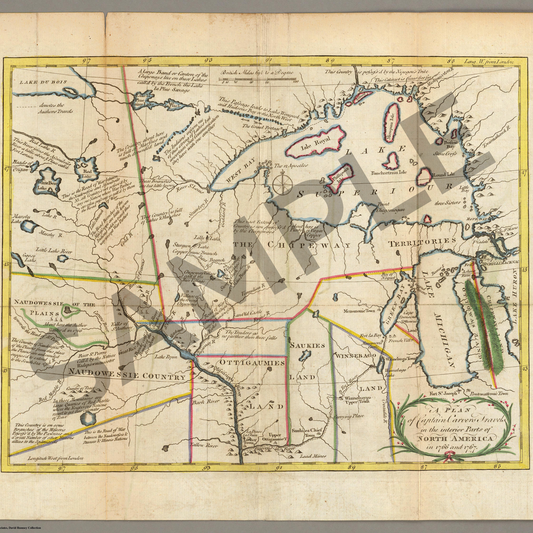 Captain Carver's Travels in Interior Parts of North America in 1766 & 1767 (1781)