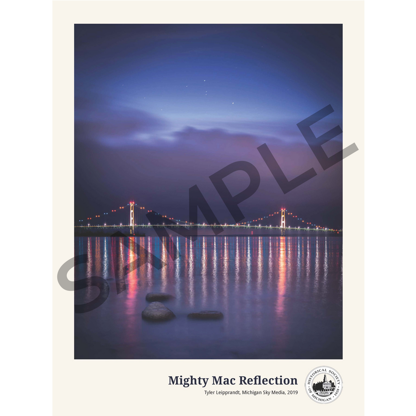 Mighty Mac Reflection Poster