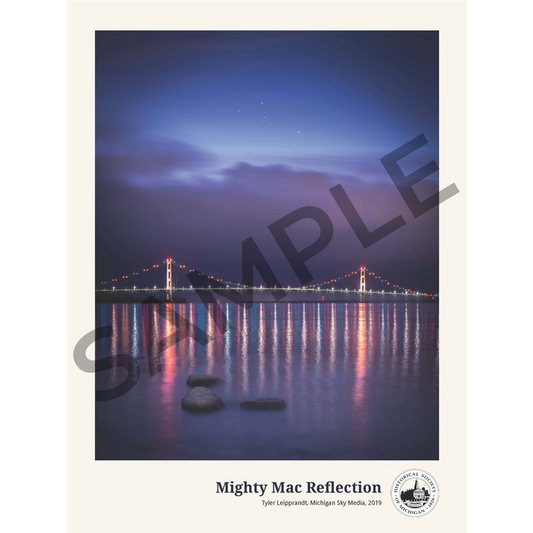 Mighty Mac Reflection Poster